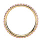 Pink Sapphire Eternity Ring