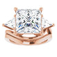 Princess-Rose Gold|Princess|14K Rose Gold|18K Rose Gold