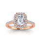 Radiant-Rose Gold|Radiant|14K Rose Gold|18K Rose Gold