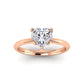 Heart-Rose Gold|Heart|14K Rose Gold|18K Rose Gold