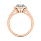 Celestial Halo Engagement Ring