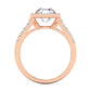 Celestial Halo Engagement Ring