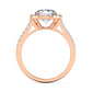 Celestial Halo Engagement Ring