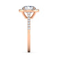 Celestial Halo Engagement Ring