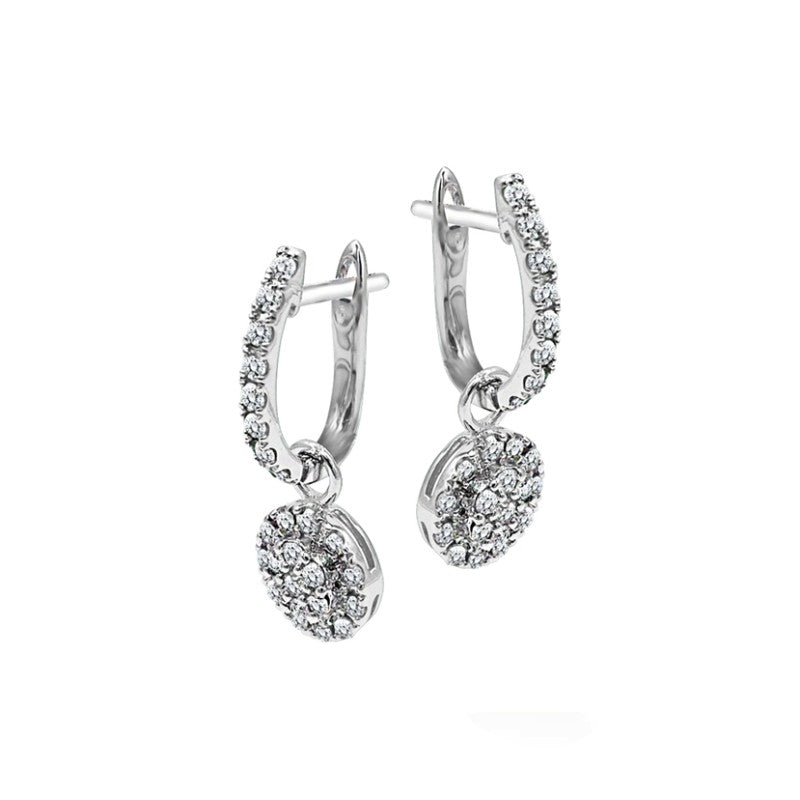 Diamond Drop Earrings