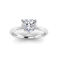 Heart-White Gold|Heart|14K White Gold|18K White Gold|Platinum