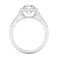 Celestial Halo Engagement Ring