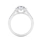 Celestial Halo Engagement Ring