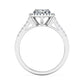Celestial Halo Engagement Ring