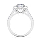 Celestial Halo Engagement Ring