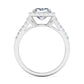 Celestial Halo Engagement Ring