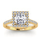 Cushion-Yellow Gold|Cushion|14K Yellow Gold|18K Yellow Gold