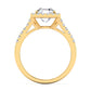 Celestial Halo Engagement Ring